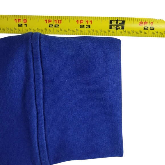 Lauren Ralph Lauren Active Jacket Size S Blue Black Front Zip Zipper Pockets - Picture 13 of 14